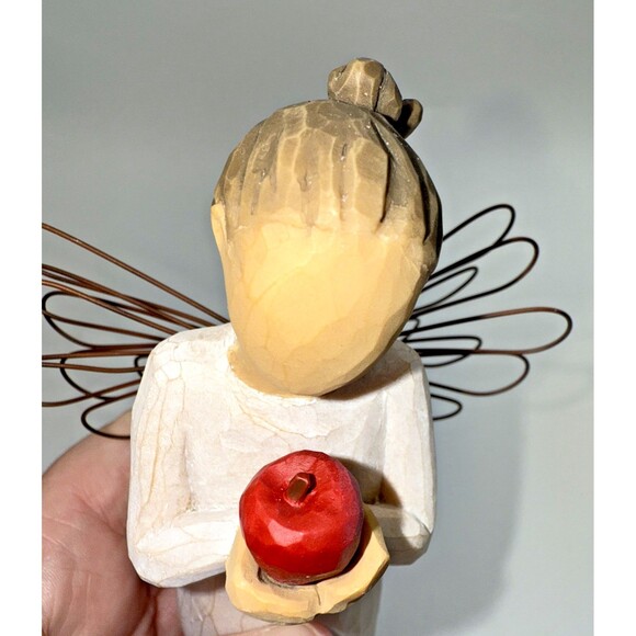Willow Tree "You’re the Best" Angel  Figurine Holding Apple W/Box 5.5” NEW - Picture 13 of 13